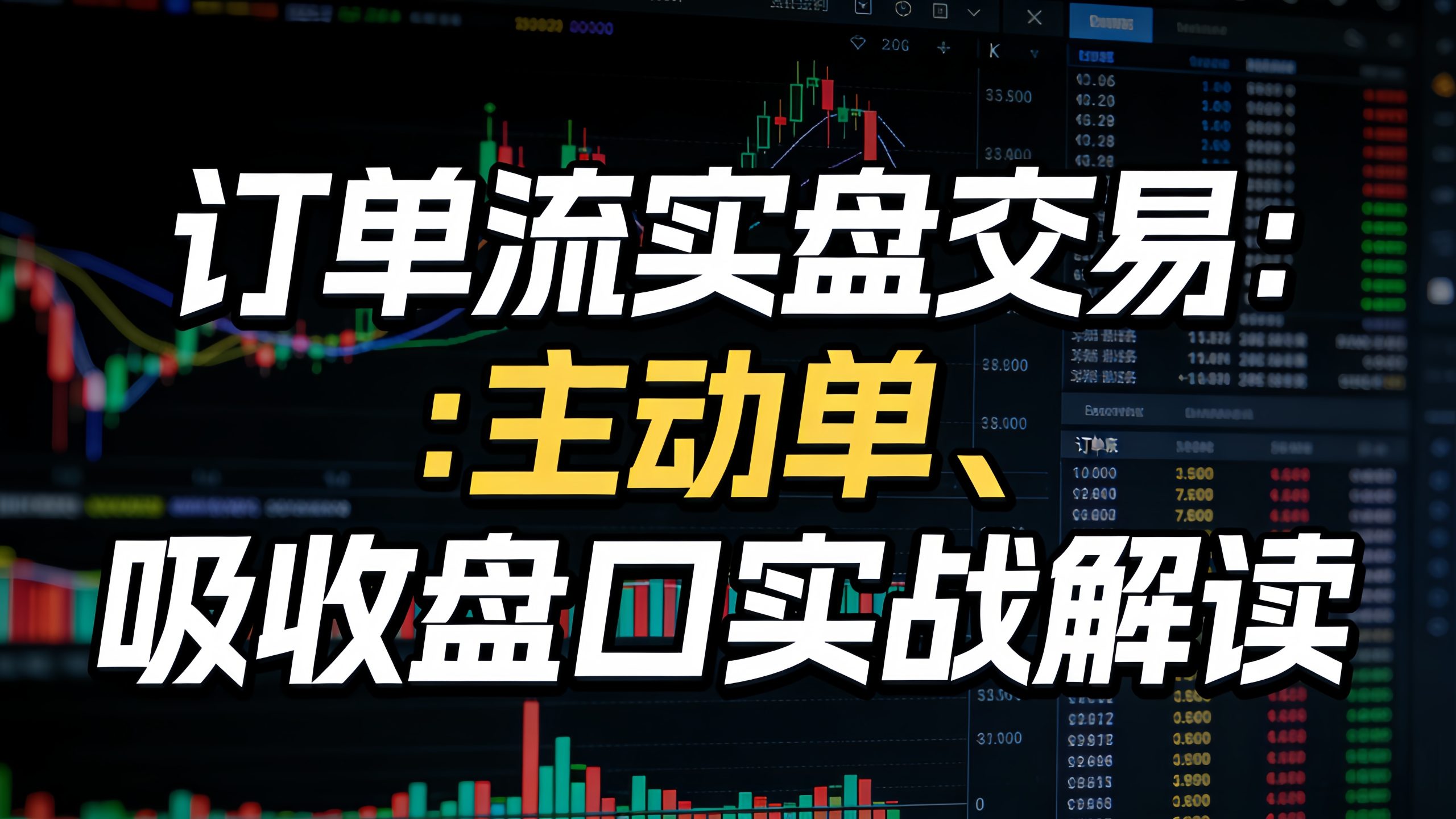 订单流实盘交易:主动单、吸收盘口实战解读(1)-NEO交易社区